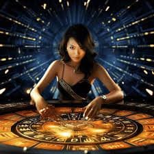 Studio dealer langsung mamabet88 dengan meja blackjack dan roulette berkualitas HD
